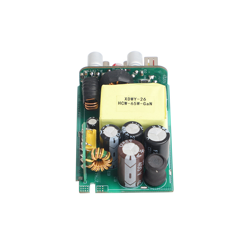 Dongguan manufacturer 2C+1A switching power supply board PD65W charging module power supply bare board protection circuit board